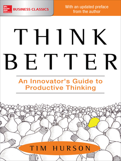 Title details for Think Better by Tim Hurson - Wait list